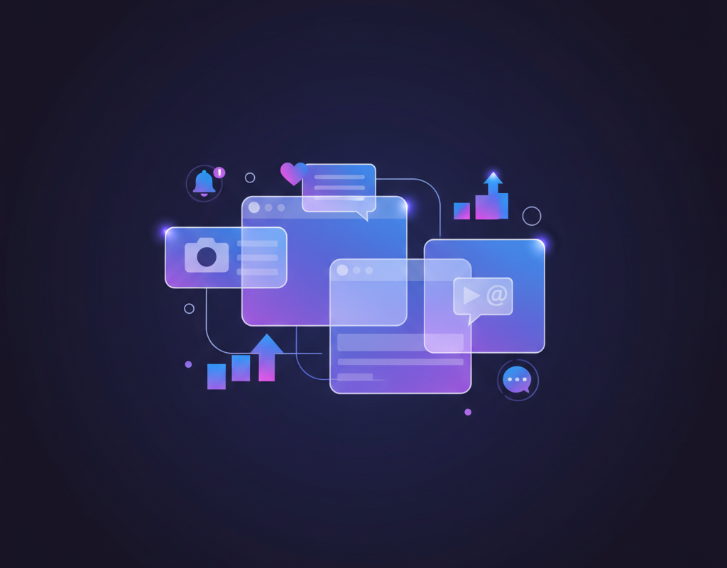 Exploring Different Social Media Content Types