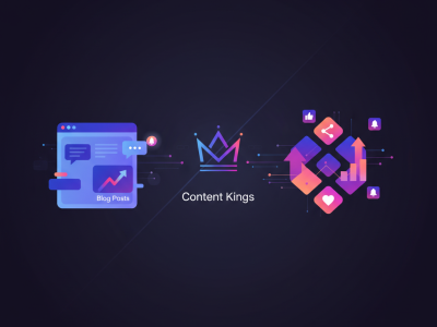 Content Kings: Blog posts versus infographics