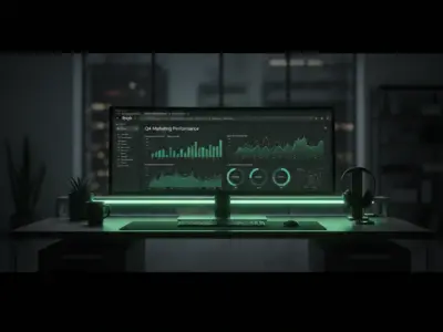 SEO data analytics dashboard with performance metrics and search rankings