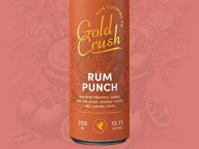 Gold Crush Cocktails influencer marketing campaign